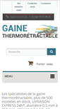 Mobile Screenshot of gaines-thermoretractables.fr